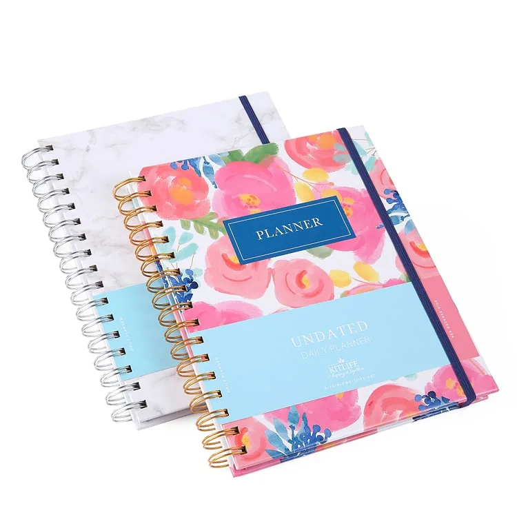 CIndividueller Planer-Notizbuchdruck mit Spiralbindung3Bild Custom spiral binding planner notebook printing - Image 3