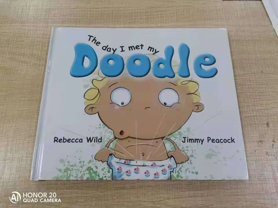 CIndividueller Hardcover-Kinderbuchdruck aus Pappe5Bild Custom hardcover children card board book printing - Image 5