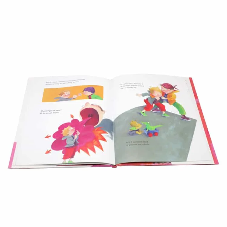 CImpression de livres pour enfants à couverture rigide personnalisée4Image Custom Hardcover Children Book Printing - Image 4