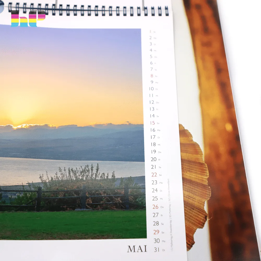 OEM custom 2023 wall calendar printing 4 OEM custom 2023 wall calendar printing - Image 4