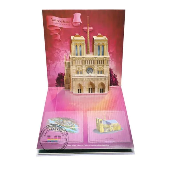 Custom hardcover children cartoon 3D pop up board book printing service - Image 2