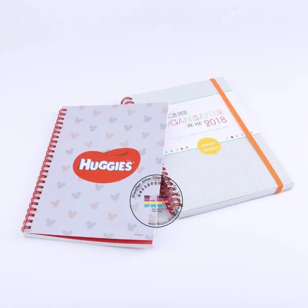 Custom PU Leather Notebook With Hot-Stamping Notebook Printing - Image 5