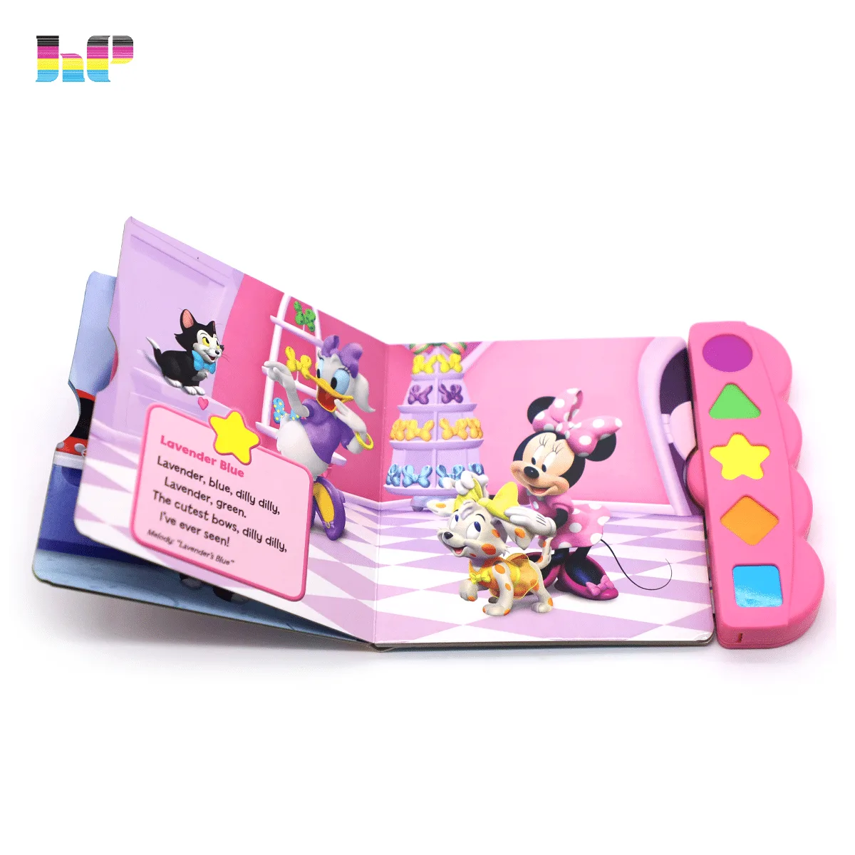 OOEMamp;OStampar tal-ktieb tal-bord tal-mużika tal-ħoss tat-tfal tad-dwana ODM2Immaġni OEM&ODM custom children sound music board book printing - Image 2