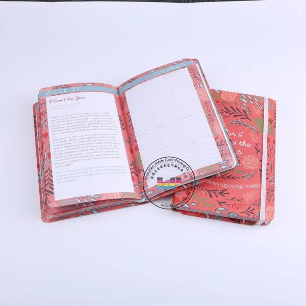 Custom PU Leather Notebook With Hot-Stamping Notebook Printing - Image 3