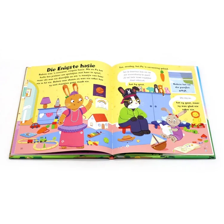 2022 HLibro de tapa dura para niños Libro de recuerdos para bebés6Imagen 2022 Hardcover Children Book Printing Baby Memory Book - Image 6