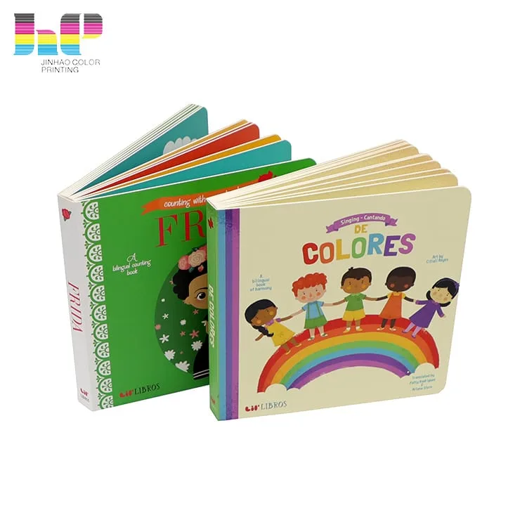 Livre cartonné pour enfants, impression personnalisée, auto-édition 1 Custom printing self publishing children board book