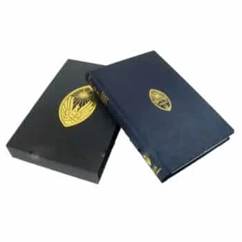 高品質のハードカバー縫製バインディングバイブルブック印刷