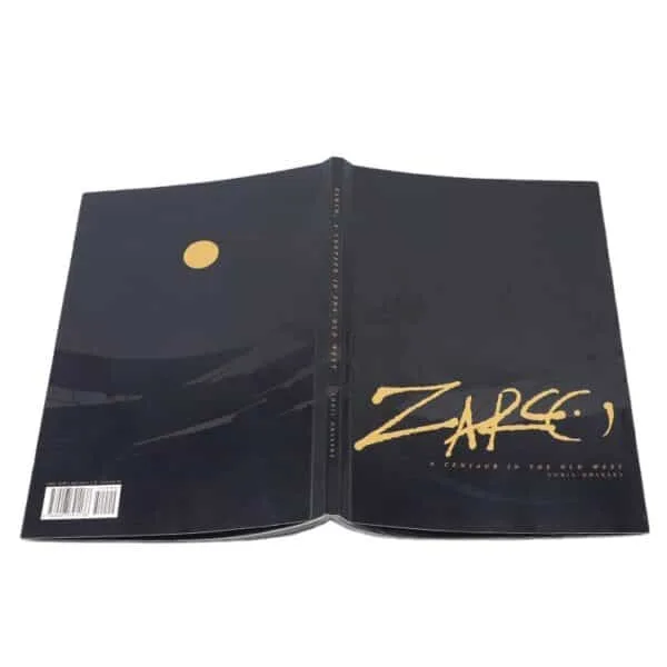 Saddle stitched book printing artbooks