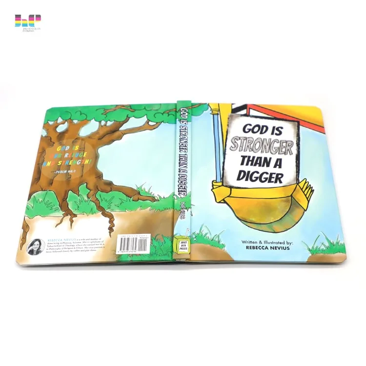 High Quality Full Color Children Board Book Printing Service