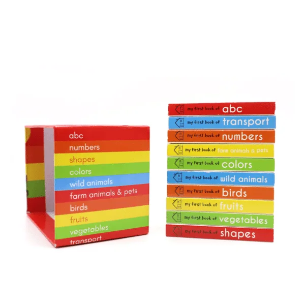 Custom printing early childhood education English vocabulary learning Board book - Image 6