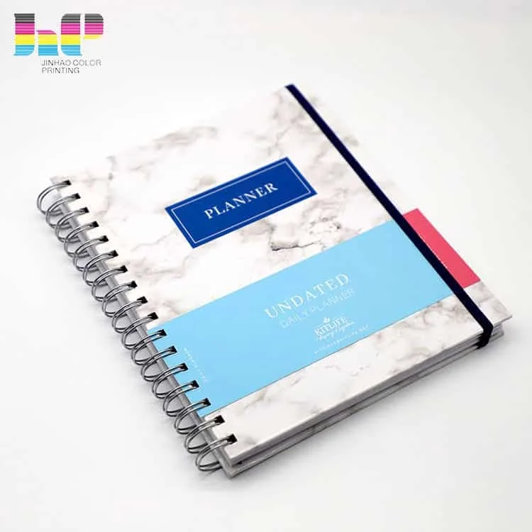 OSkórzany notatnik z nadrukiem dziennika podróży szkolnej OEM5Obraz OEM School Travel Journal Printing Leather Notebook - Image 5