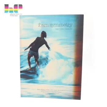 Niestandardowa fabryka fotoksiążek w miękkiej oprawie drukuje wysokiej jakości książkę w miękkiej oprawie