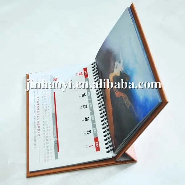 Calendar Custom Logo Printed 2023 Spiral binding - Image 2