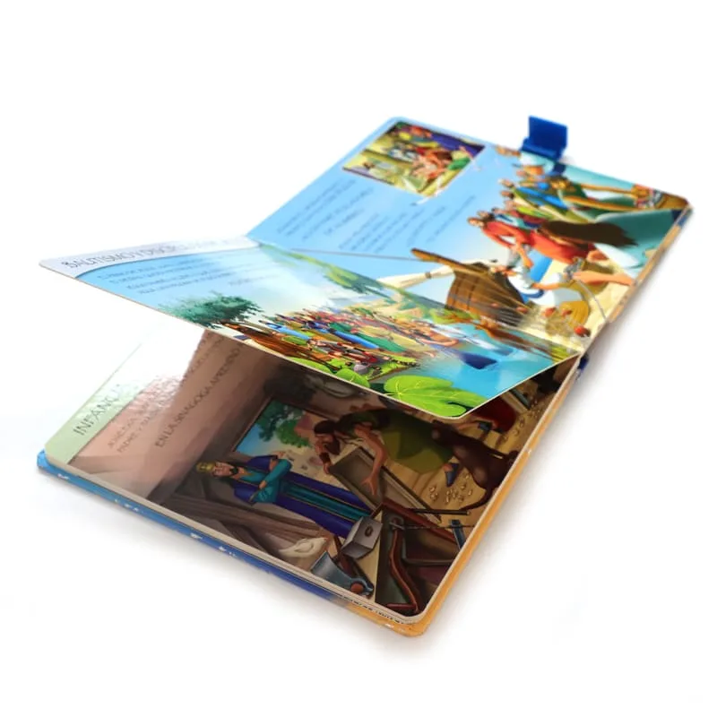 Professional printing hardcover children's comic story board book, pserviço de impressão de livros de editora personalizada pura4Imagem Professional printing hardcover children's comic story board book, pure custom publishing house book printing service - Image 4