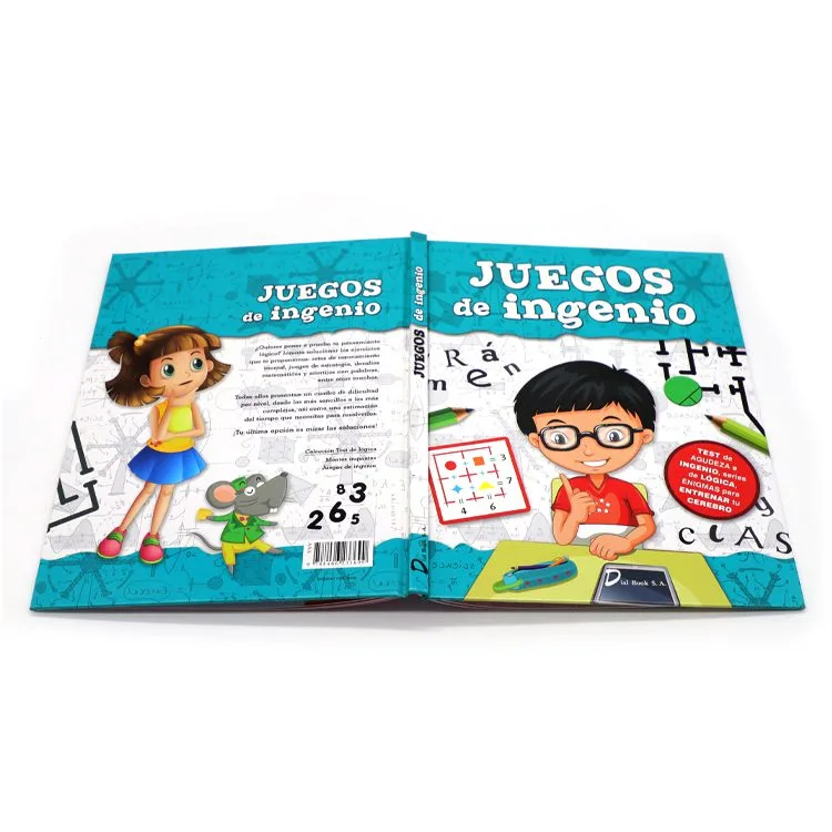 CImpression de livres pour enfants à couverture rigide en couleur personnalisée5Image Custom color hardcover children book printing - Image 5