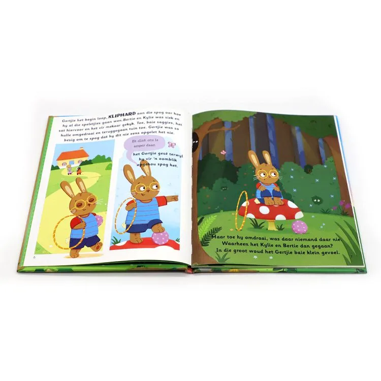 CImpression de livres pour enfants à couverture rigide en couleur personnalisée4Image Custom color hardcover children book printing - Image 4