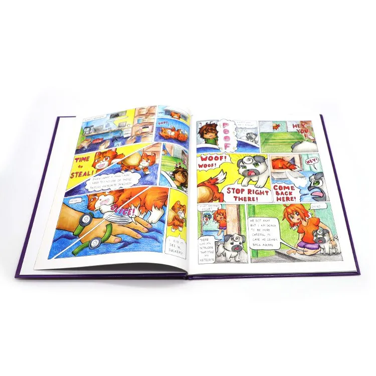 CImpression de livres pour enfants à couverture rigide en couleur personnalisée2Image Custom color hardcover children book printing - Image 2