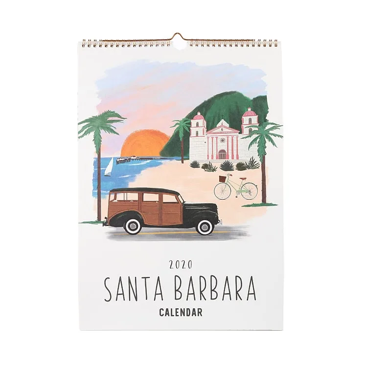 2022 2023 new desk factory printing table calendar and wall calendar printing