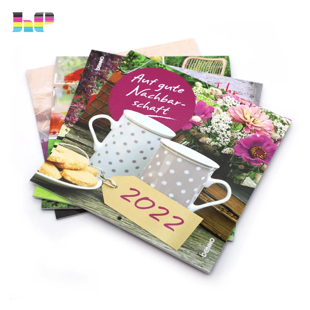 2022 2023 new desk factory printing table calendar and wall calendar printing - Image 5